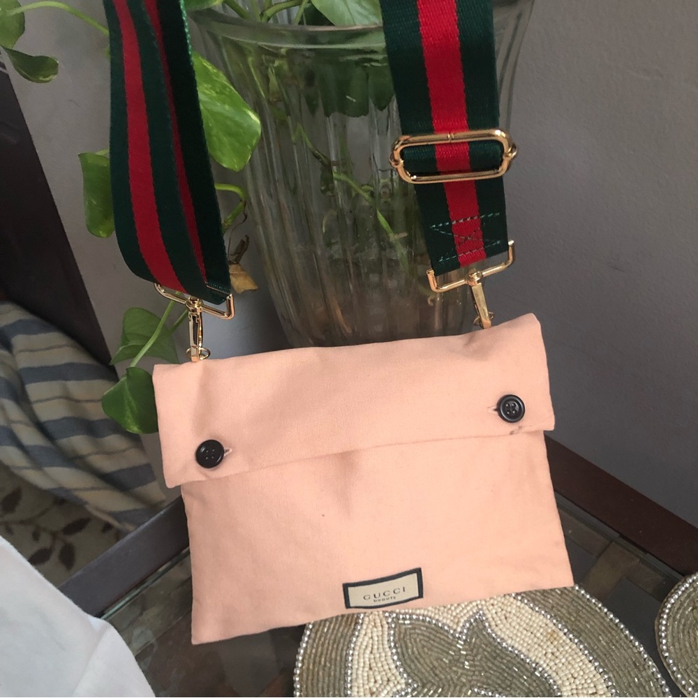 Gucci men’s  Toiletry bag/pouch converted to crossbody bag shoulder bag . - Picture 6 of 11